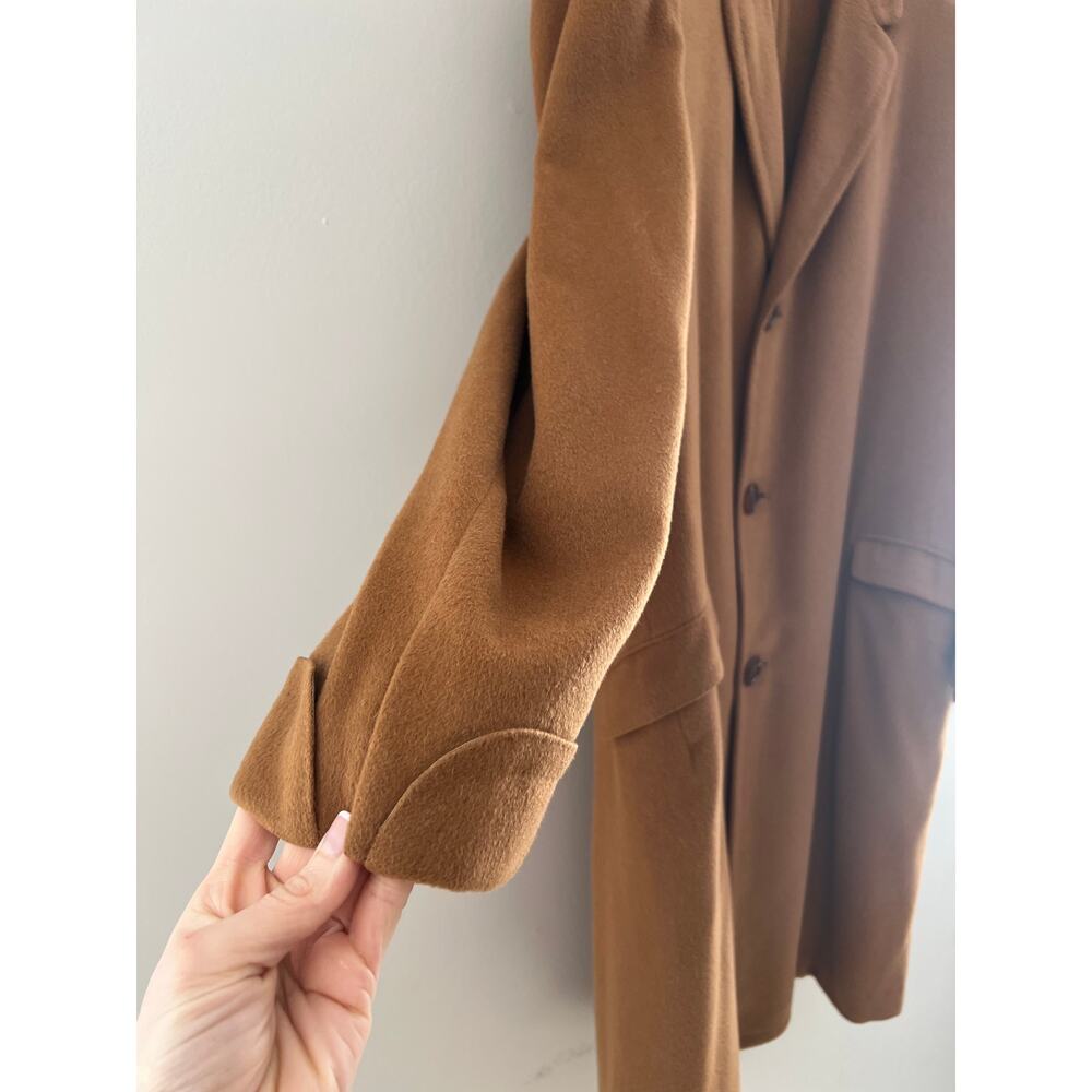 EXTREMELY RARE 1963 Vintage Stroock Vicuna Trench Overcoat Scarf Collectible JL - Picture 4 of 16